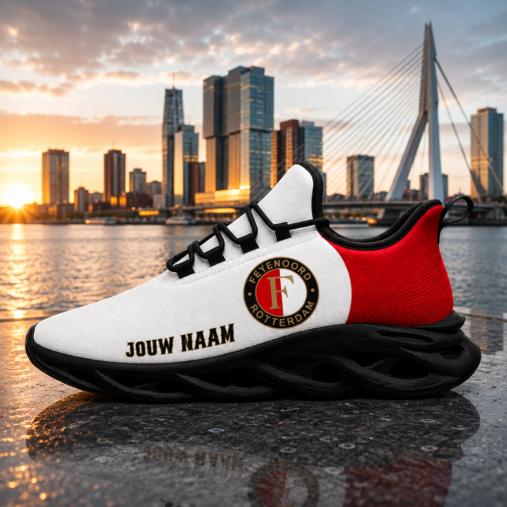 Gepersonaliseerde Feyenoord Sneakers met Eigen Naam