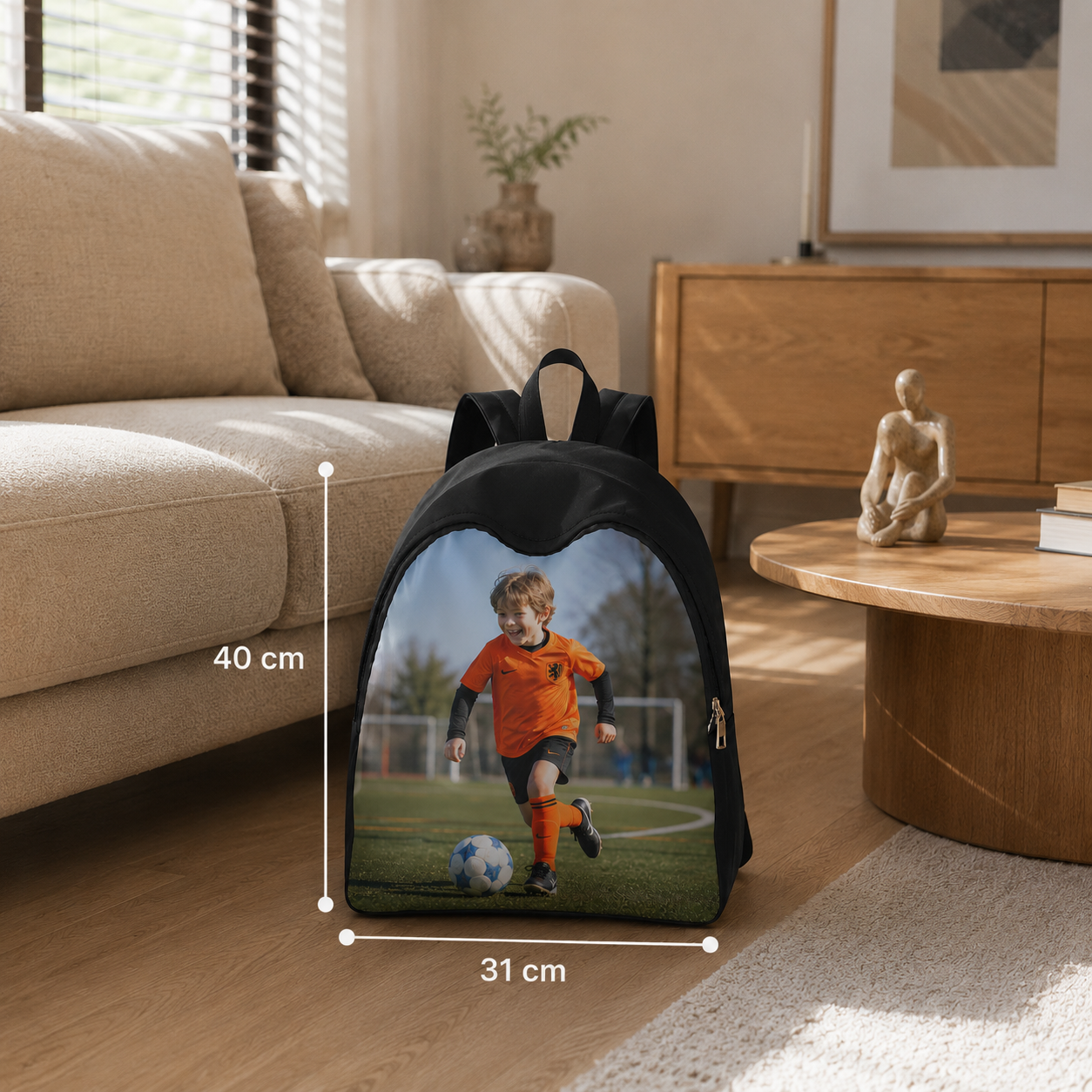 Gepersonaliseerde Foto Rugzak naar Eigen Ontwerp