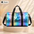 Gepersonaliseerde Parelmoer Metallic Reistas - Weekendtas