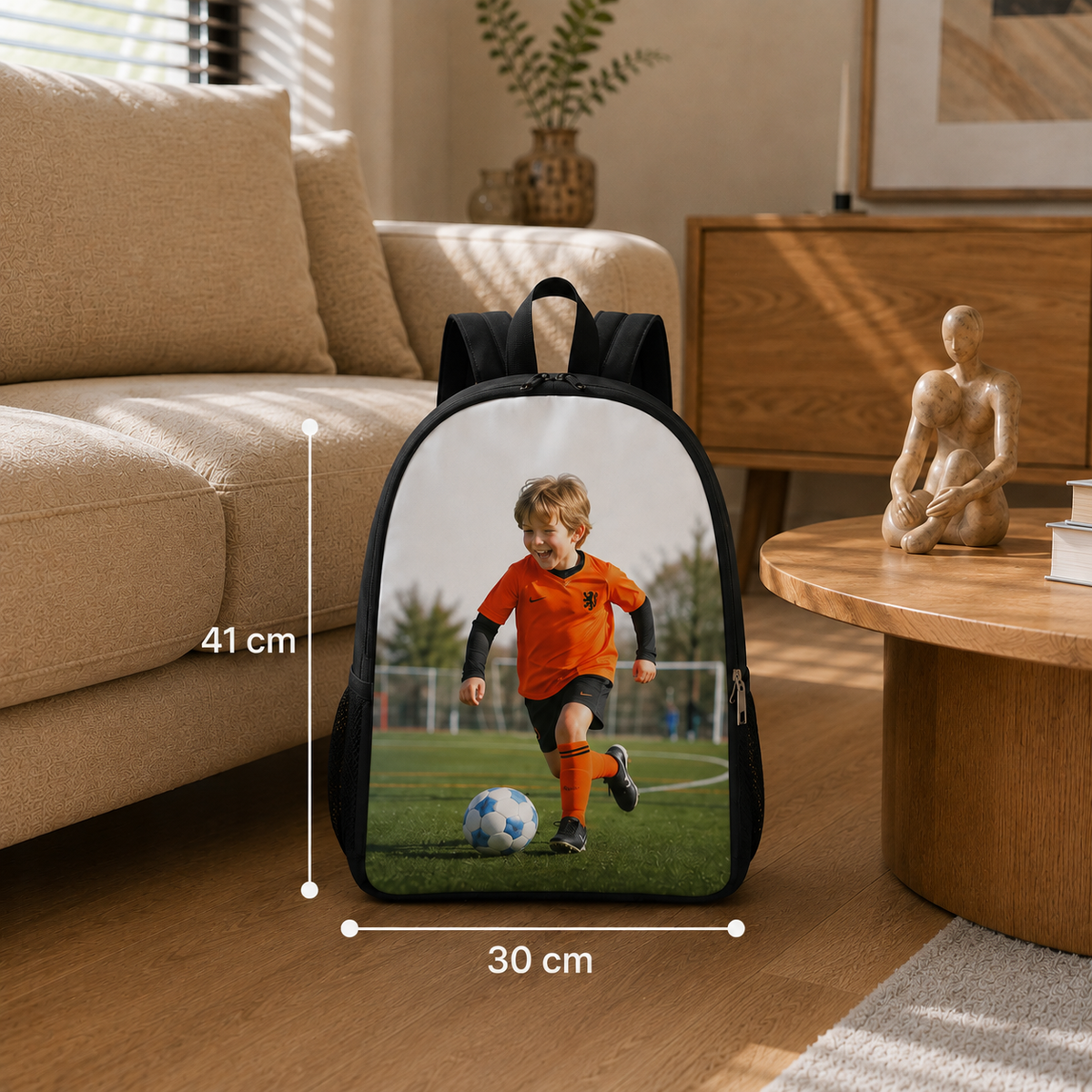 Gepersonaliseerde Foto Rugzak naar Eigen Ontwerp